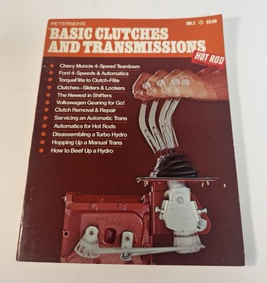 VINTAGE 1971 PETERSENS BASIC CLUTCHES AND TRANSMISSIONS