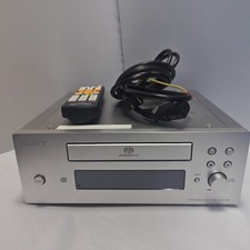 SONY SCD-X501 Super Audio CD Player Silver Tested Works Japan ZH0GS03 5.0
