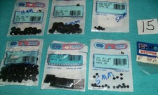 6PKG BLACK RHINE STONES FLATBACK 11MM 9MM 5NMM SQUARE JEWELRY CRAFTS FREE 15