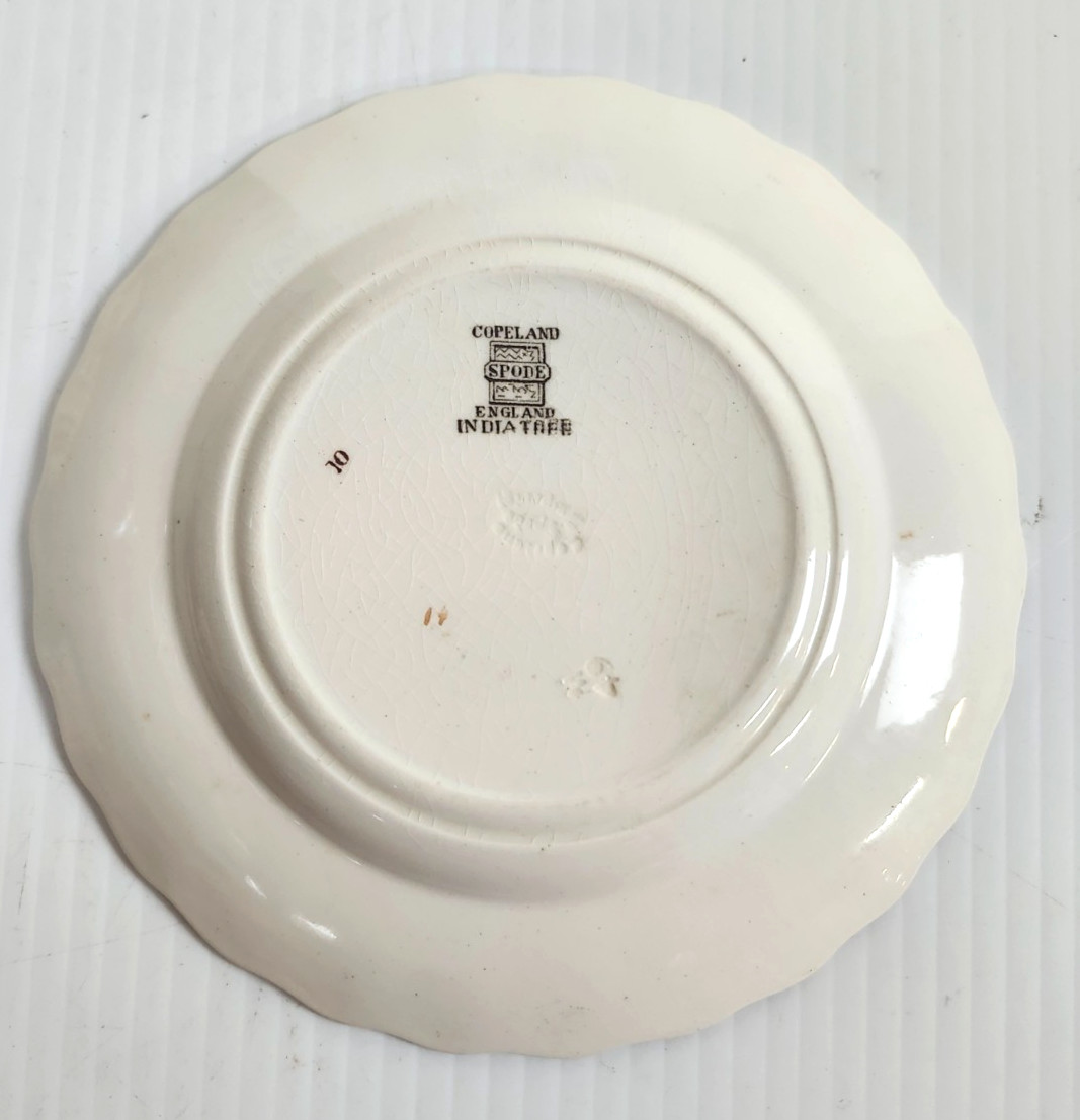 Spode Copeland "India Tree" Orange Rust - England - Replacement China - You Pick