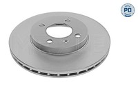 2X Meyle Bremsscheibe MEYLE-PD: Advanced Performance And Design. 183 521 1006/PD