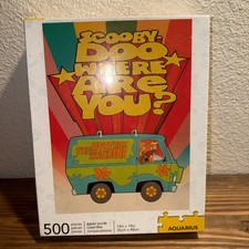 Scooby Doo Where Are You 500 Piece Jigsaw Puzzle Brand New Sealed Aquarius