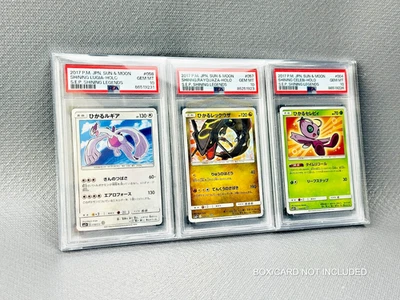Cornice Quadro PSA PCA CGC GRAAD da 3 carte Gradate Pokemon One piece Lorcana
