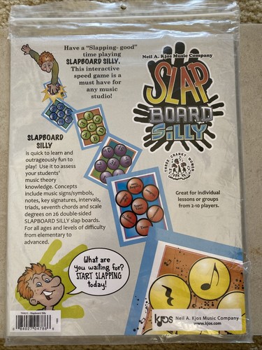 Neil Kjos Slap Board Silly Music Theory Game Students Concepts Group Individual - Picture 2 of 3