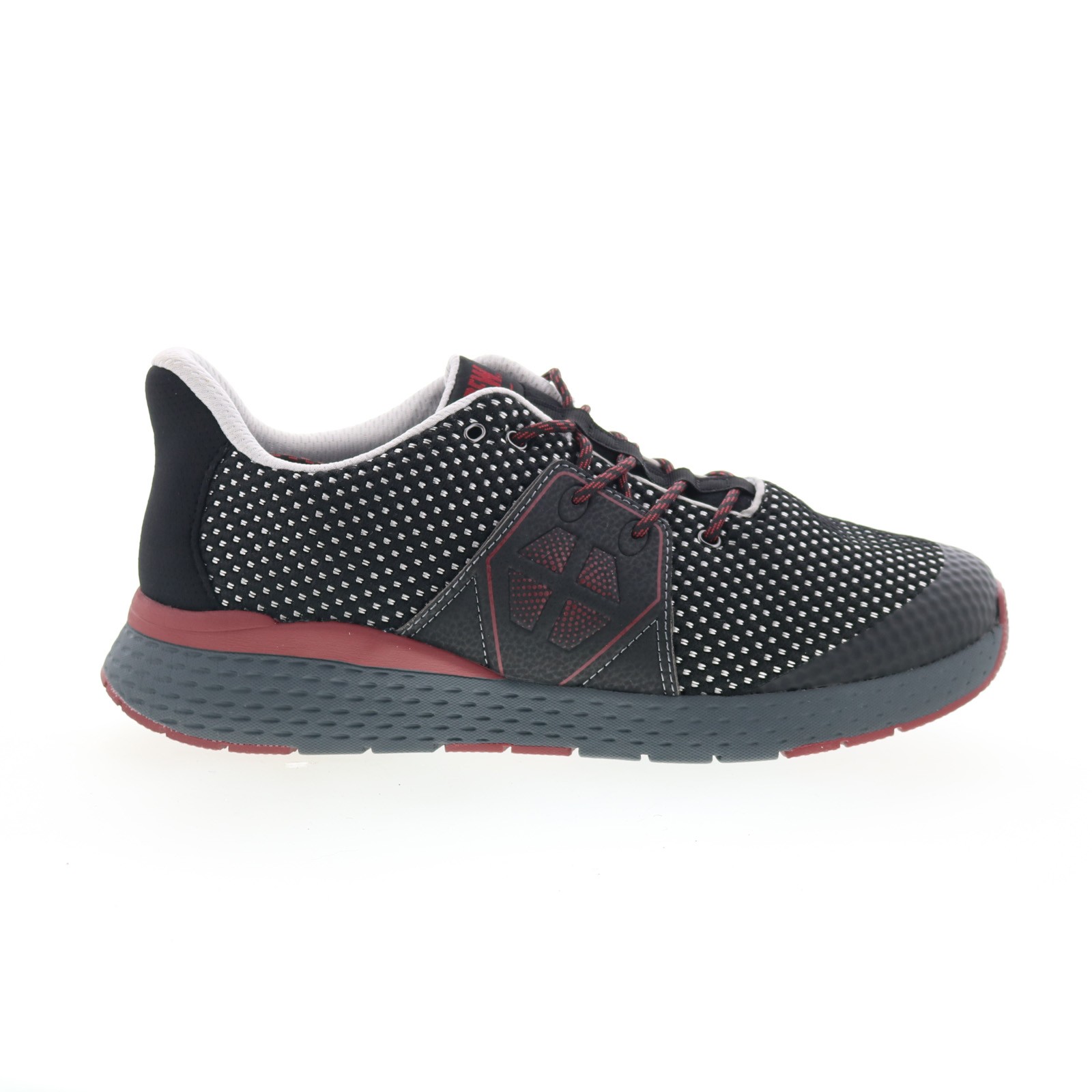 Drew Perform 40110-19 Mens Black Canvas Lace Up Lifestyle Sneakers Shoes 10