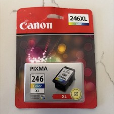 Genuine OEM Canon PIXMA 246XL Tri-Color Ink Cartridge Fine NEW  FACTORY SEALED 
