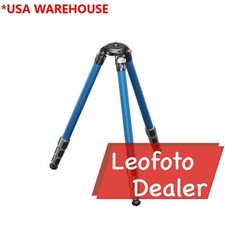Leofoto LMP-404CL Water-Resistant Tripod with 100mm Video bowl Blue