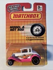 Matchbox Diecast Ford Model A Hot Rod #55 MOC 1992 Vintage (B77)