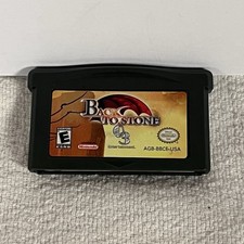 Back To Stone Nintendo Gameboy Advance GBA 2006 Authentic Game Boy Cartridge