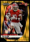 2025 Panini Prizm Draft Picks Football Gold Flash Tai Felton #36