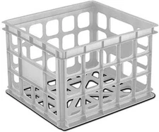 Sterilite 16928006 WHT Stor Crate, White