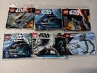 LEGO LOT 6 STAR WARS POLYBAG COMPLETE SETS NEW 30685 30279 30276 30388 30495