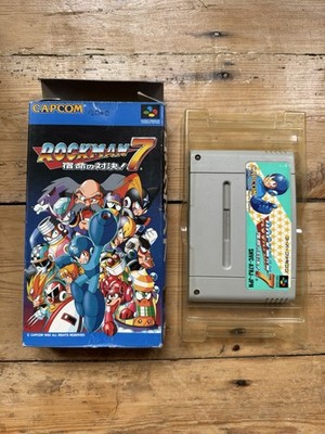 Rockman 7 SFC Japan SNES Super Nintendo Famicom Mega Man 7