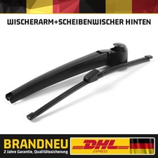 WISCHERARM + SCHEIBENWISCHER SET SATZ HINTEN FÜR VW GOLF 5 1K BJ 03-08