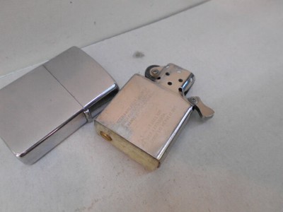 Vintage Zippo 1986 Plain Zippo Oil Lighter | eBay