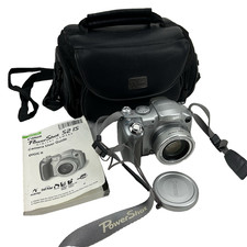 Canon PowerShot S2 IS Digital Camera Ultrasonic Zoom w/SD Card Silver Tested