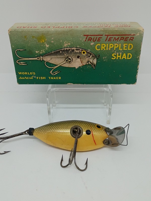 True Temper 200 Crippled Shad in correct box Natural Shad color