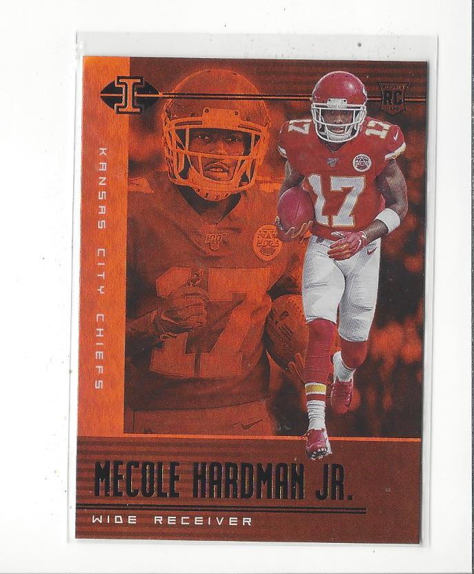 Mecole Hardman Panini Illusions #79 Orange