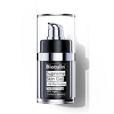 Biotulin Supreme Skin Gel Natural Wrinkle Reduction 0.51 Fl Oz Vegan Formula