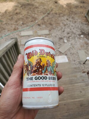 Vintage Old Dutch Beer Can - 12oz Pull Tab Can Empty Can. 
