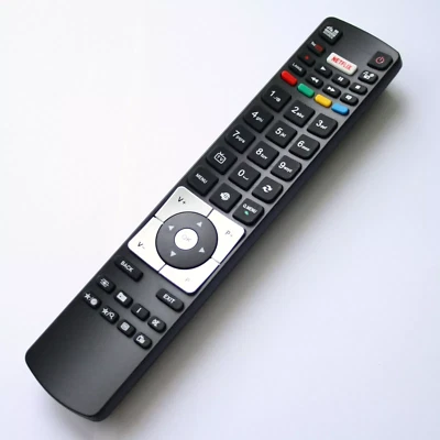 MARKENLOS Ersatz Fernbedienung für Original Telefunken TV RC5118 | Netflix & YouTube NEU