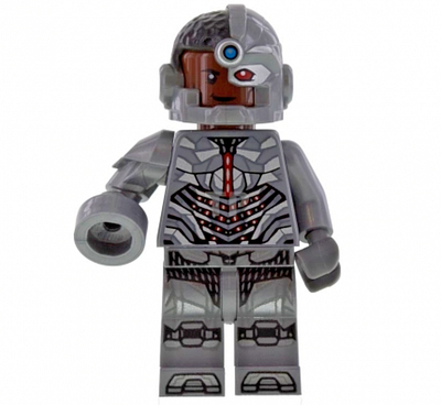 cyborg minifigure