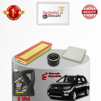 Wartungsset 3 Filter Und ÖL Dacia Sandero II 1.6 75KW 102PS Ab 2015