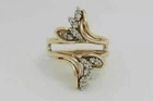 2Ct Round Cut Simulated Diamond Women's Engagement Ring 14K Yellow Gold Plated