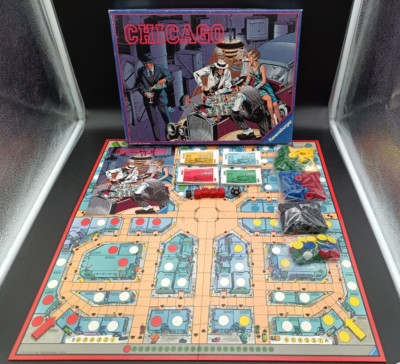 Chicago Ravensburger 1991 90er retro vintage geprüft *1 Fehlteil ersetzt*