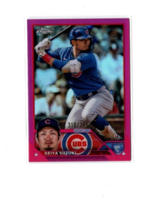 Seiya Suzuki 2023 Topps Chrome #168 Magenta Refractor 310/399