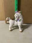 Vintage Unicorn Figurine Porcelain White Magical Fantasy Mythical Creature Love