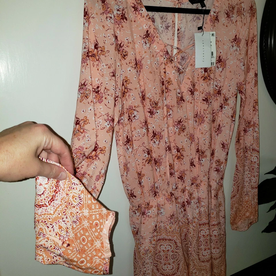 Mameluco Sanctuary Mujer Ojos Marrón Niña Estampado Floral Talla Pequeña Foto 4 de 4