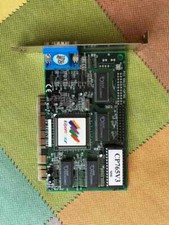 Tarjeta gráfica S3 Trio. Retro