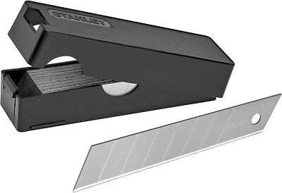 Ersatzklingen 50 Stück Stanley 3-11-301 für Cuttermesser Cutterklingen 18 mm