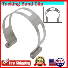 2.5" 63.5mm Exhaust Pipe Tacking Band Clip Kit For Welding Fabrication Clamp-On