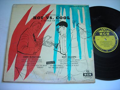 #ad Jimmy McPartland amp; Dizzy Gillespie Hot vs. Cool 1955 Mono LP $16.99