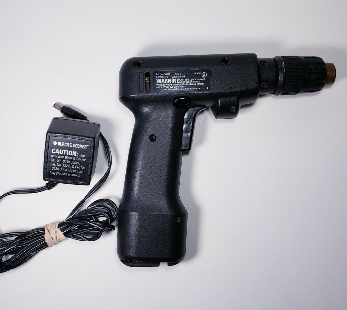 Black & Decker RANGER Cordless 6.0 Volt Drill/Driver 9049 - 75 Years ...