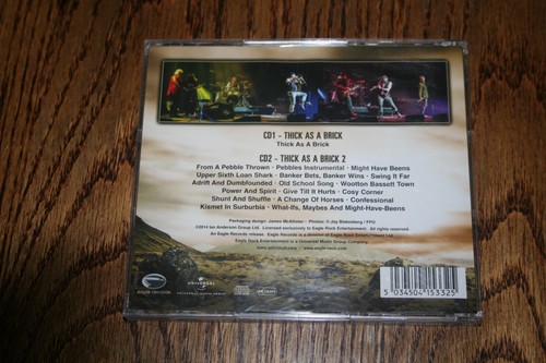 IAN ANDERSON-" THICK AS A BRICK- LIVE IN ICELAND" 2xCD 1ST PRESS 2014 - Bild 4 von 4