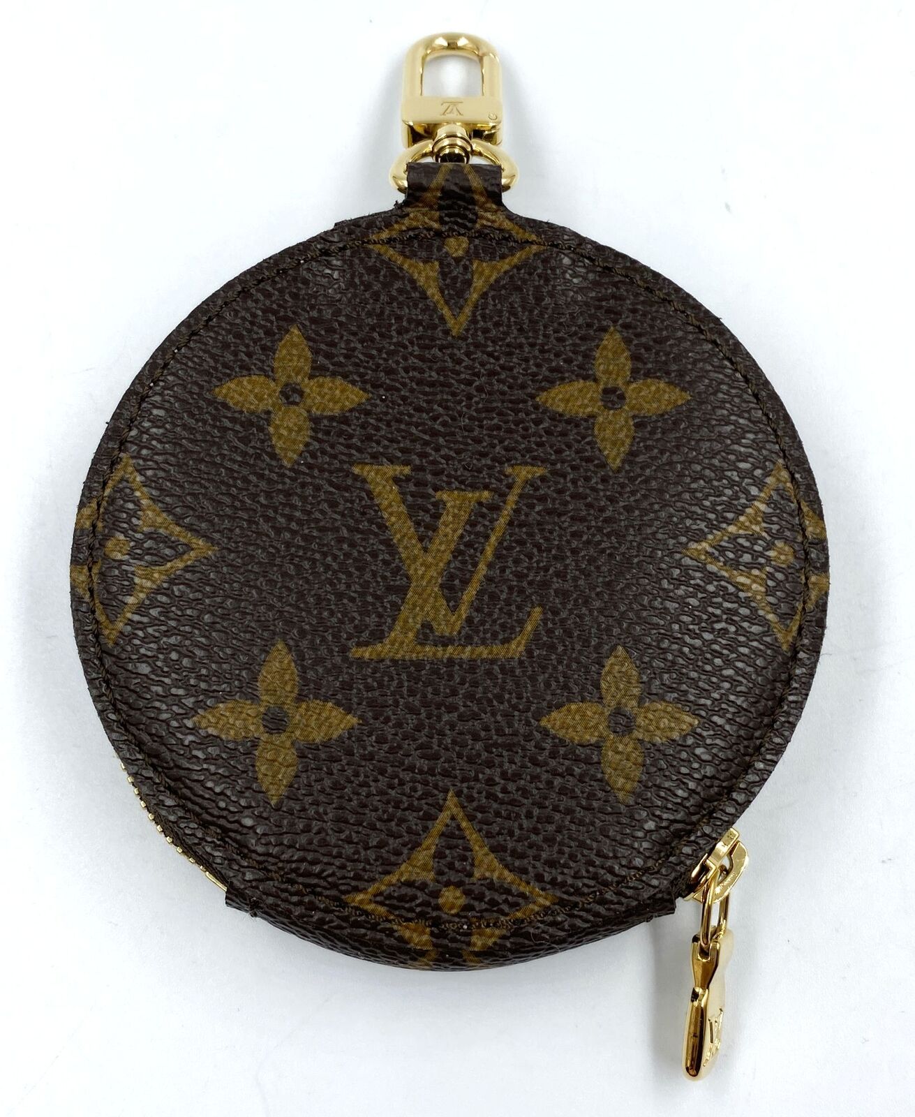 NEW LOUIS VUITTON ROUND M WALLET81634 VIVIENNE GINZA XMAS 2022 COIN PURSE  Brown Cloth ref.928105 - Joli Closet