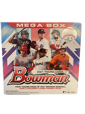Topps Bowman 2021 MLB Mega Box (50 Cards) 887521097760 | eBay