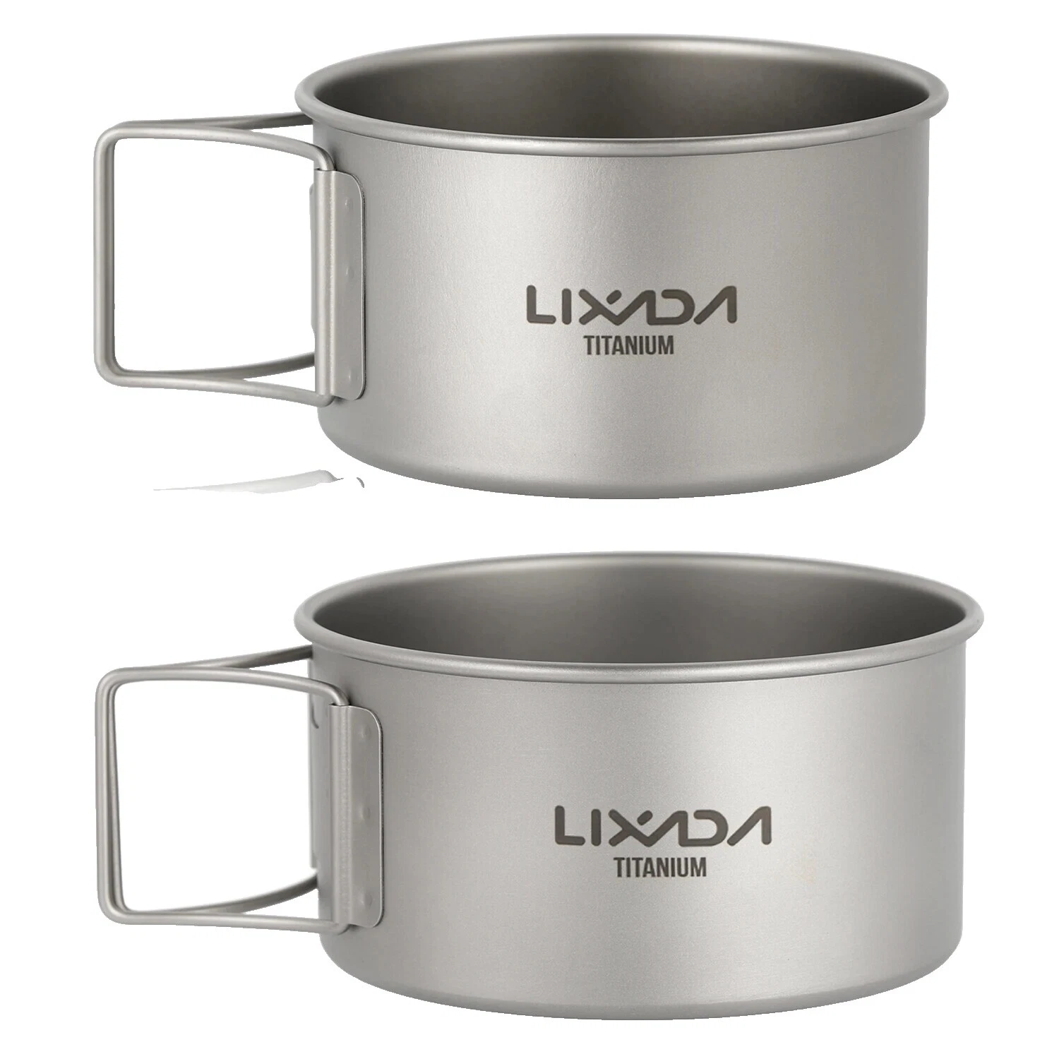 Titanium Camping Vajilla Tazones