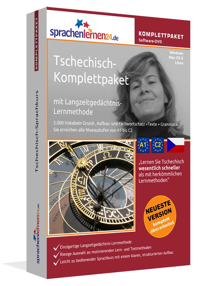 Tschechisch lernen Komplettpaket Sprachkurs Onlinekurs,Sprachenlernen24 - Bild 3 von 4