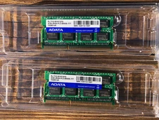 ADATA 4GB(2x2GB) 2RX8 PC3-8500S Laptop DDR3 Memory EL7YG1B1672ZG  MO136