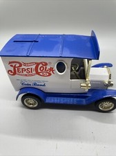 Pepsi Cola delivery Truck diecast coin bank&nbsp;