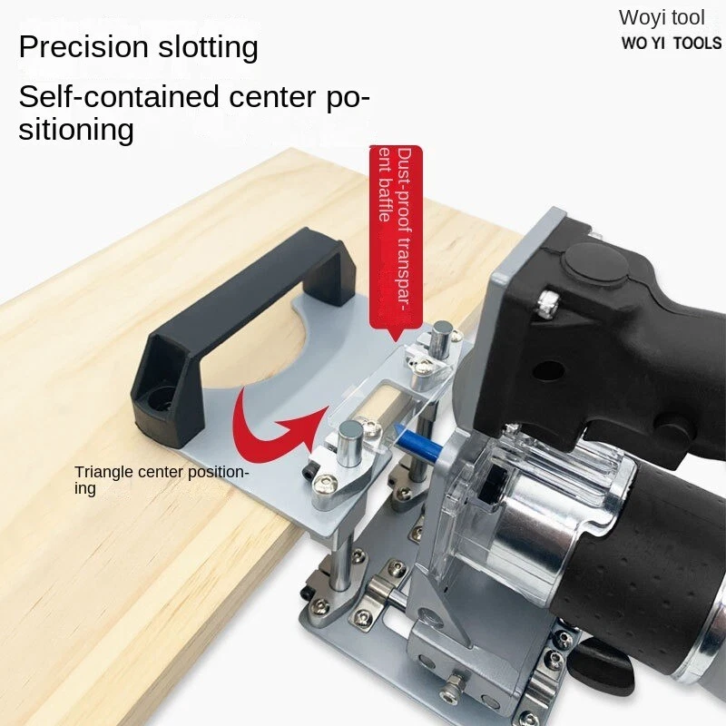 Sujetador invisible 2 en 1 apertura punzonado localizador carpintería recorte ranurado Foto 2 de 4