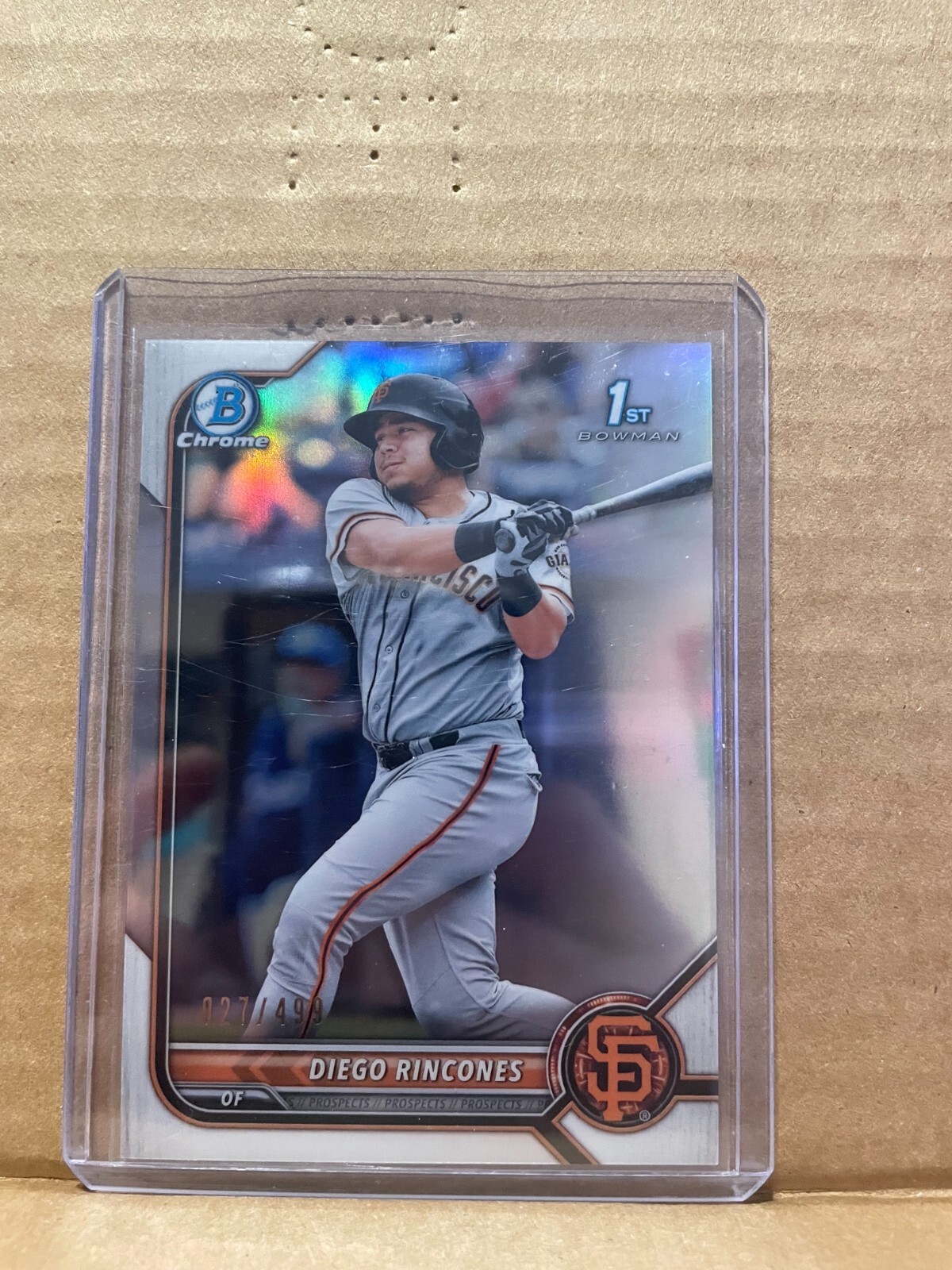 Diego Rincones 2022 1st Bowman Chrome Refractor /499 BCP-65