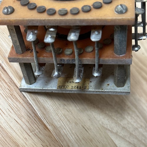 NOS Daven SPEC 7241-2 Stepped Attenuator 7-position large switch - Picture 3 of 4