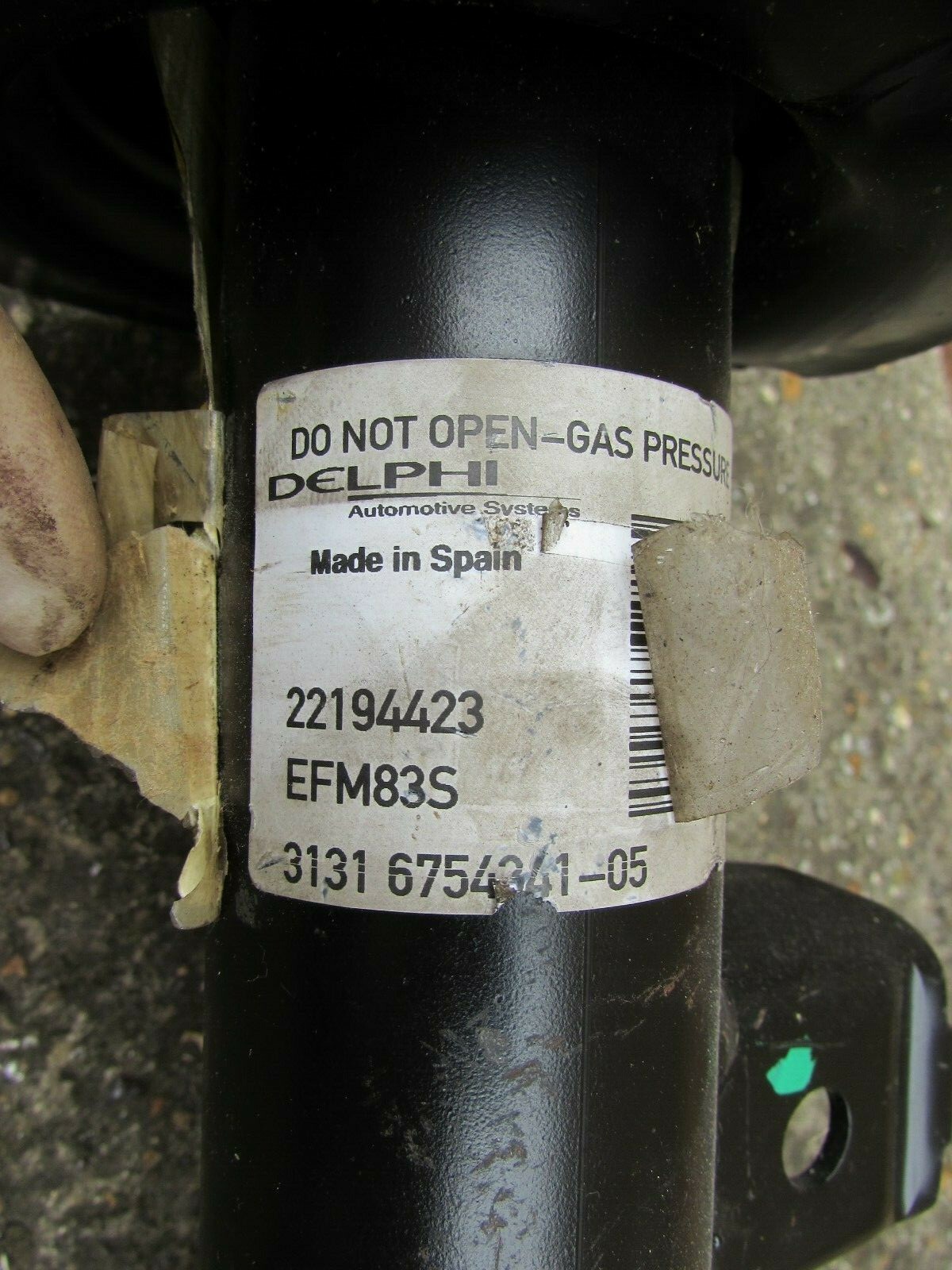 BMW X5 E53 Front left shock absorber 31316754341 NEW Genuine eBay