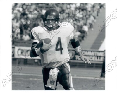 1990 Chicago Bears Football Quarterback Jim Harbaugh Press