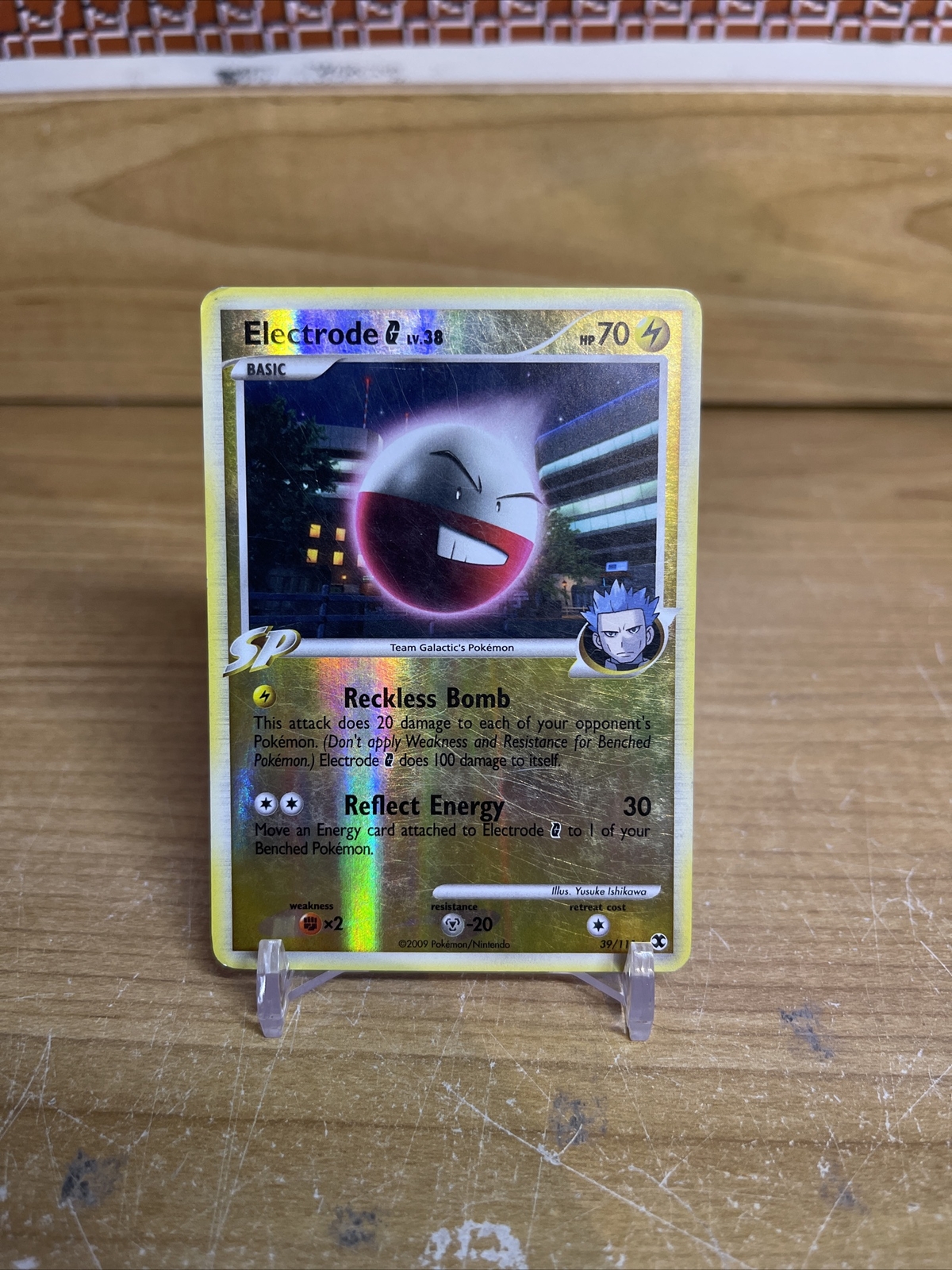 Pokemon Card Electrode G LV.38 Rising Rivals 39/111 Reverse Holo HP